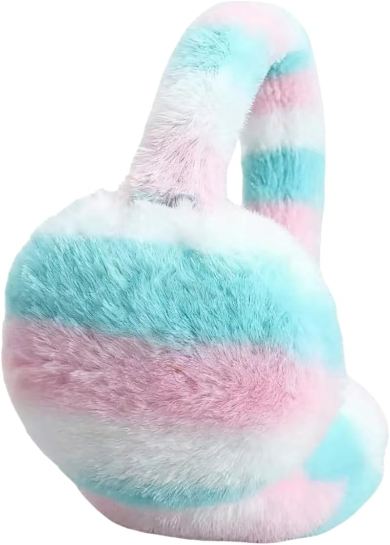 KEEPFLY Store Kids Girls Winter Earmuffs Warm Cute Plush Cat Ears Muffs Toddler Boys Ear Warmer Outdoor Ear Covers - Image 1